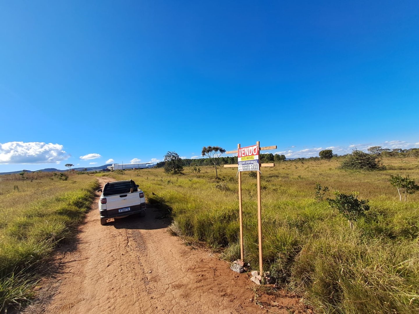 ÁREAS 2.500m2 - GO 118 - Próximo Cachoeira Cristais - ALTO PARAÍSO DE GOIÁS