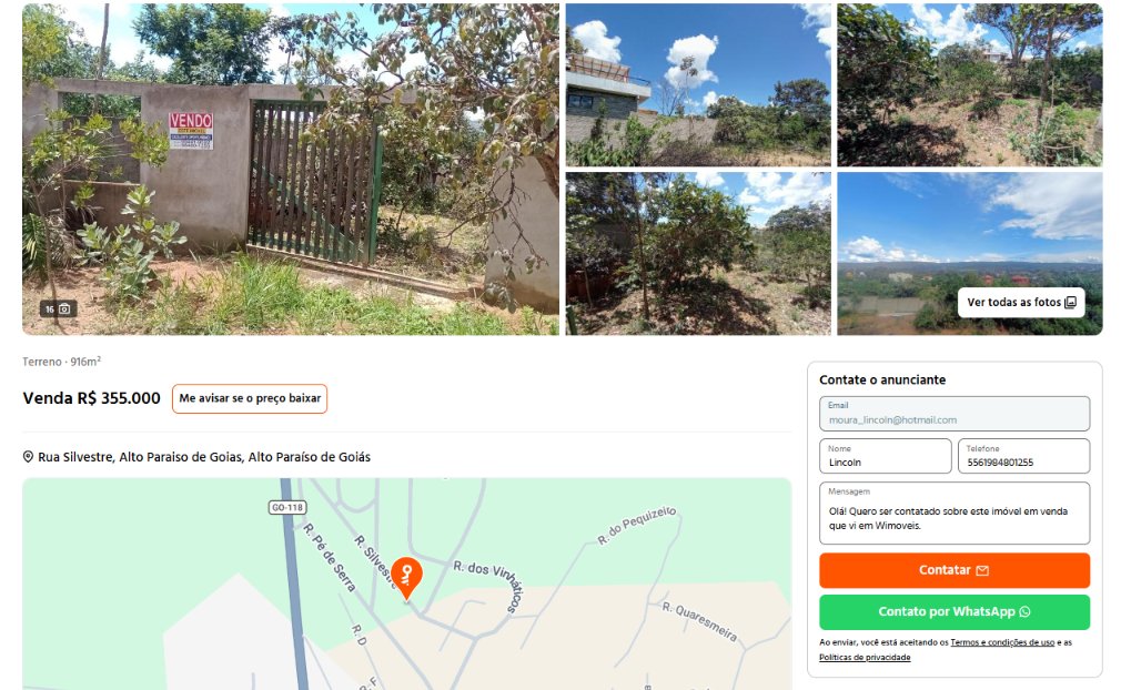 Ótimo Lote 916,96m2, Eldorado 2 , Alto Paraíso de Goiás